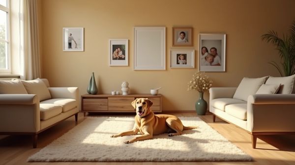 Solutions pratiques pour garder un intérieur propre avec un chien
